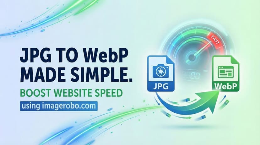 Cover for How to Convert JPG to WebP for Faster Websites
