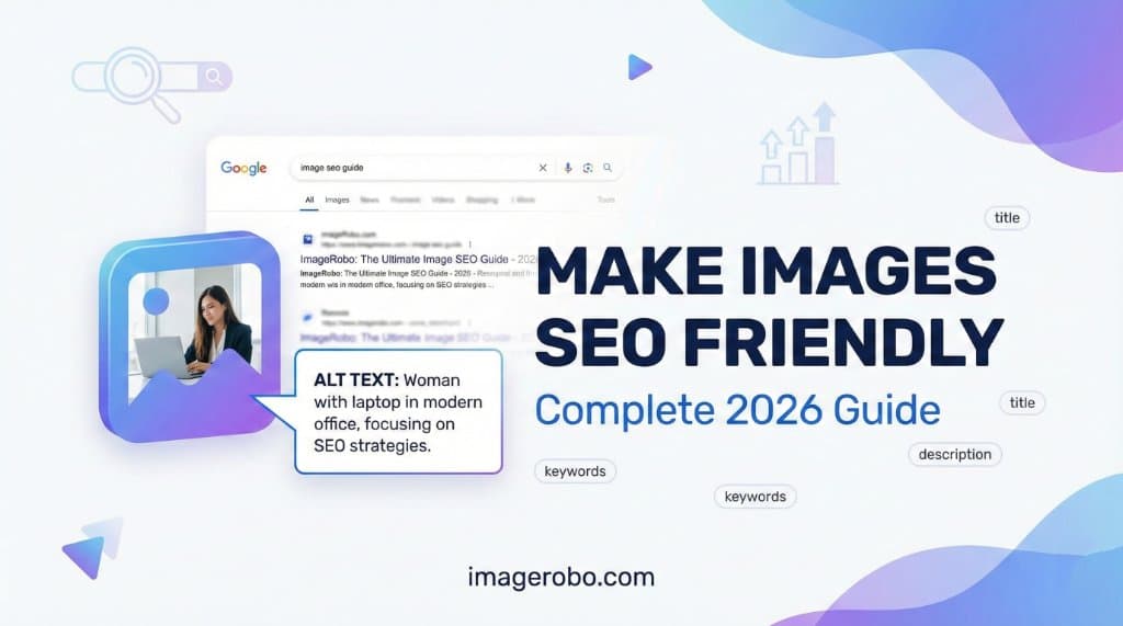 Cover image for "How to Make Images SEO Friendly in 2026"